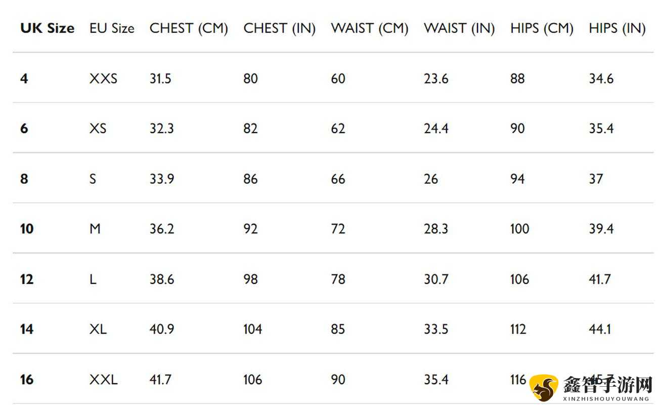 欧码的 XL 是亚洲码的 L 还是 XL 之探究